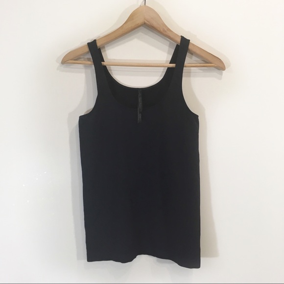 Aritzia Tops - Talula Black Fitted Camisole Large Tank Sleevless